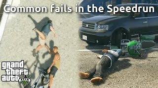 The Most Common Fails in GTAV Speedruns 1 [upl. by Citron]