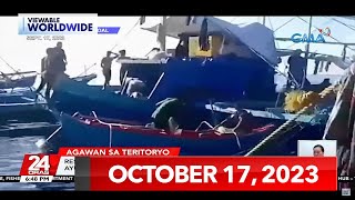 24 Oras Express October 17 2023 HD [upl. by Ateloiv360]