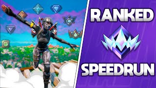 Platinum to Unreal SPEEDRUN Fortnite Ranked [upl. by Duong]