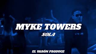 Myke Towers ❌ Blessd “Sola” 🌹 Beat Type Bachaton Bachata Reggaeton elvaronproduce [upl. by Ronnoc]