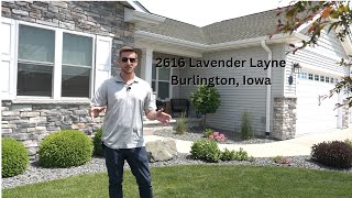 2616 Lavender Lane  Burlington Iowa [upl. by Nnyleahs]