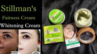 Stillmans Skin Bleach Cream Full Review In HindiUrdu whiteningcream fairnesscream [upl. by Cerell]