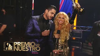 Paulina Rubio recibe el Premio Lo Nuestro a la Trayectoria  Premio Lo Nuestro 2022 [upl. by Dulla]