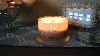 Candle Review Homeworx Spun Vanilla Sugar [upl. by Sheldon]