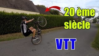 JE RÉALISE DES FIGURES AVEC UN VTT RIGIDE DU 20ème SIÈCLE [upl. by Alodee149]