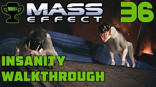 Feros Geth Varren Water amp Power  Mass Effect 1 Insanity Walkthrough Part 36 100 Completionist [upl. by Assil]