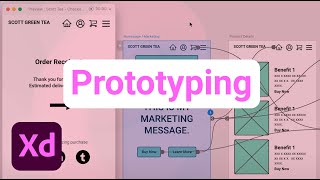 Prototyping amp Easing in Adobe XD [upl. by Gitlow]