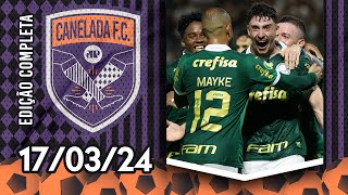 Palmeiras MASSACRA a Ponte e AVANÇA à SEMI do Paulistão Flamengo ELIMINA o Fluminense  CANELADA [upl. by Chilt]