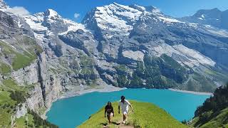 Oeschinen Lake  SWITZERLAND [upl. by Shanks]