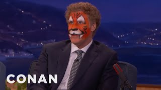 Will Ferrell Just Came From A Kid’s Birthday Party  CONAN on TBS [upl. by Amar]