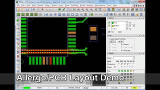 Allergo PCB Layout Demo [upl. by Ahselak961]