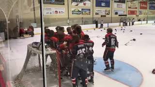 Finale entre Montréal et SaintHyacinthe lors du Tournoi midget AA à Drummondville [upl. by Calderon]