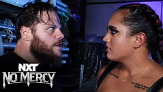 Joe Gacy ends his alliance with Ava NXT No Mercy 2023 highlights [upl. by Prescott]