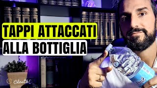 Tappi attaccati alle bottiglie di plastica ecco perché [upl. by Kazim150]