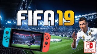 FIFA 19 SWITCH  DECOUVERTE GAMEPLAY FR  MENUS ULTIMATE TEAM MODES CARRIÈRE amp MATCH [upl. by Annayad]