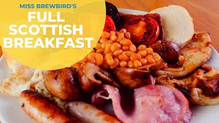 Full Scottish Breakfast amp A Breakfast Martini  Scottish Recipe Tutorial [upl. by Celie842]