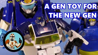 Rescue Bots Chase A Generations figure for the new generation Transformers Legacy United Deluxe [upl. by Miki]