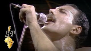 Queen  We Are The Champions Live Aid 1985 [upl. by Ru]