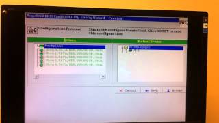 MegaRAID Bios Config Utility prevmware [upl. by Adine]