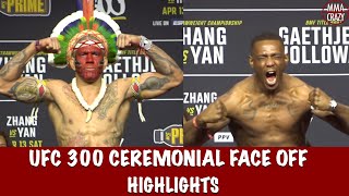 FULL UFC 300 FACE OFF Highlights [upl. by Feodor]