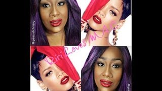 RIRI Hearts MAC Makeup Look inspired  Collab with AymoneGirl [upl. by Lenhart]