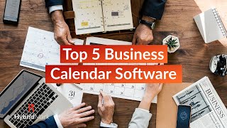 Top 5 Business Calendar Software [upl. by Kendrick]