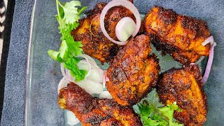 Chicken TandooriTandoori Chicken without ovenChicken dryChicken Recipe [upl. by Hairem180]