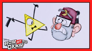 Gravity Falls Grunkle Stan Cartoon Comes to Life 🖊️  How NOT to Draw  disneychannel [upl. by Aisila1]