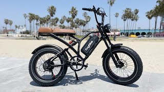 Euybike S4 Electric Bike 1000W Motor 48V 128AH LG battery 20 inch fat tires Electric bike [upl. by Animor146]