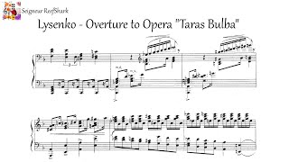 Lysenko  Overture to Opera quotTaras Bulbaquot [upl. by Erdnuaed872]