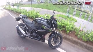 Testride Kawasaki Z250 2013 Indonesia [upl. by Erbma834]