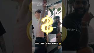 🤑🤯😱 esto pago peso pluma y arcangel a ganga tattoo💰 [upl. by Temple]