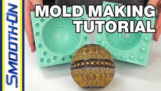 How To Make a 2 Piece Silicone Rubber Mold  Mold Making Tutorial [upl. by Willow645]