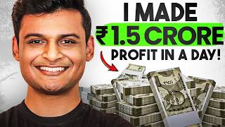 I made ₹15cr Profit in a Day with Option Buying [upl. by Adnertal827]