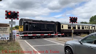 New alarms at Wallingford Level Crossing Oxfordshire [upl. by Lili]