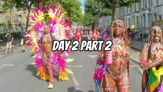 Notting Hill Carnival Bank Holiday Monday 2024 part 2  Colours and Costume [upl. by Hyacintha]