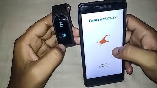 Fastrack Reflex Fitness Band  SWD90059PP01 Unboxing and Review HindiUrdu [upl. by Negriv]