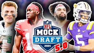 The OFFICIAL 2024 NFL First Round Mock Draft 50 Week 15 Edition  TPS [upl. by Nera]