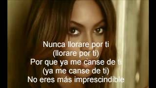 Beyoncé  Irremplazable Letra [upl. by Suolhcin]