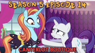 Blind Commentary  MLPFiM  Season 5 Episode 14 Canterlot Boutique [upl. by Oribella]