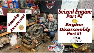 VW Beetle Seized Engine Part 2  Engine Disassembly Part 1 [upl. by Sillyrama855]