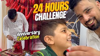 Anniversary K din  24 Hours Ka challenge Mil Geya 😂😱 [upl. by Kristofor]