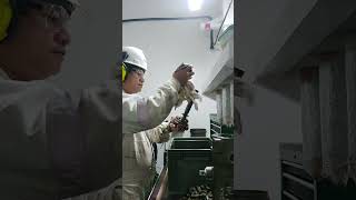 FUEL PUMP CLEANING 8000HR RM of DG HHI 9H3240 Himseen Engine SHUTTLE TANKER DP2 [upl. by Yemac797]