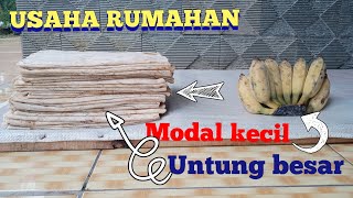 TUTORIAL CARA PEMBUATAN PISANG SALE TIPIS KERINGLengkap dari proses awal sampai selesai [upl. by Ditter]