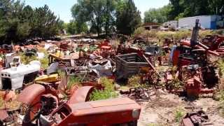 Nampa Tractor Salvage 12 Massey Ferguson Ford John Deer Case Tractor Parts [upl. by Yhtorod]