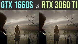 GTX 1660 Super vs RTX 3060 Ti test in 7 games [upl. by Sokil799]