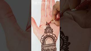 Easy Trick Easy Simple Flower Mehndi Designমেহেন্দি ডিজাইনmehndi mehedi মেহেন্দি arabicmehndi [upl. by Ellwood681]