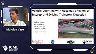 VehicleCounting with Automatic RegionofInterest and DrivingTrajectory Detection [upl. by Oicangi836]