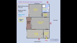 Prazno dvosobno stanovanje v Debru pri Laškem [upl. by Jeanelle]