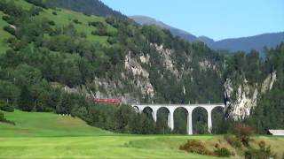 Rhätische Bahn Albula 2012  Rhaetian Railway Albula 2012Ferrovia retica Albula 2012 [upl. by Mohsen]